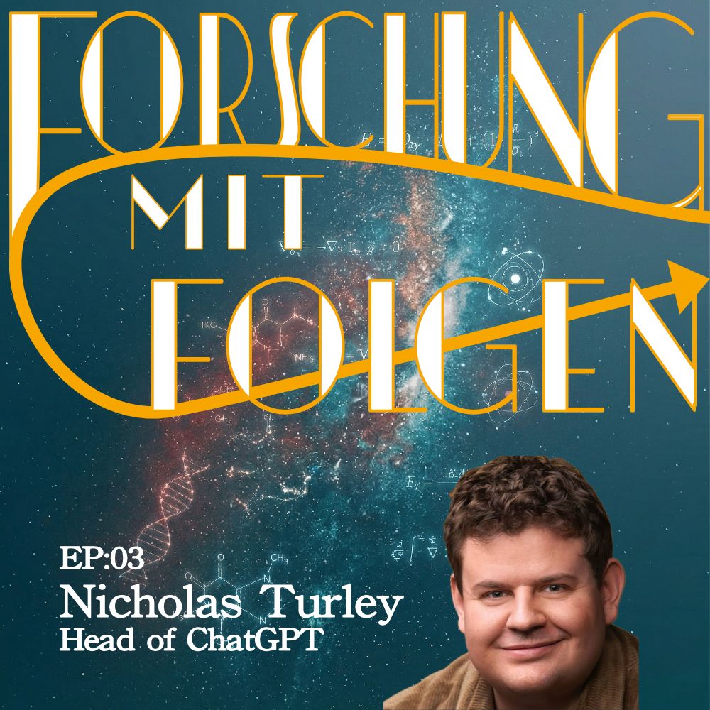 Podcast-Cover Forschung mit Folgen, Episode 03 mit Nicholas Turley